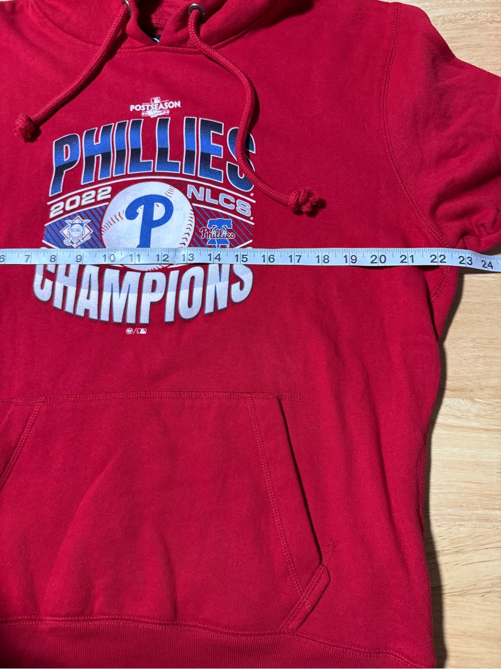 Men’s ’47 Brand Philadelphia Phillies 2022 NLCS Champions Hoodie - Picture 4 of 6